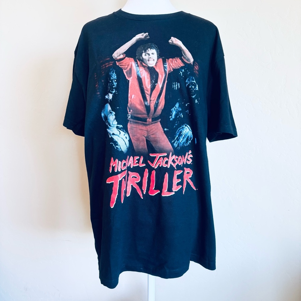 GRAPHIC TEE Michael Jackson Thriller Black Unisex NWT - Picture 2 of 7